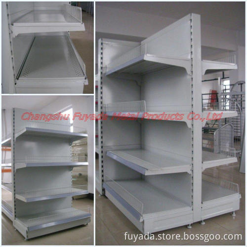 European Style Supermarket Shelving Heavy Duty Capacity